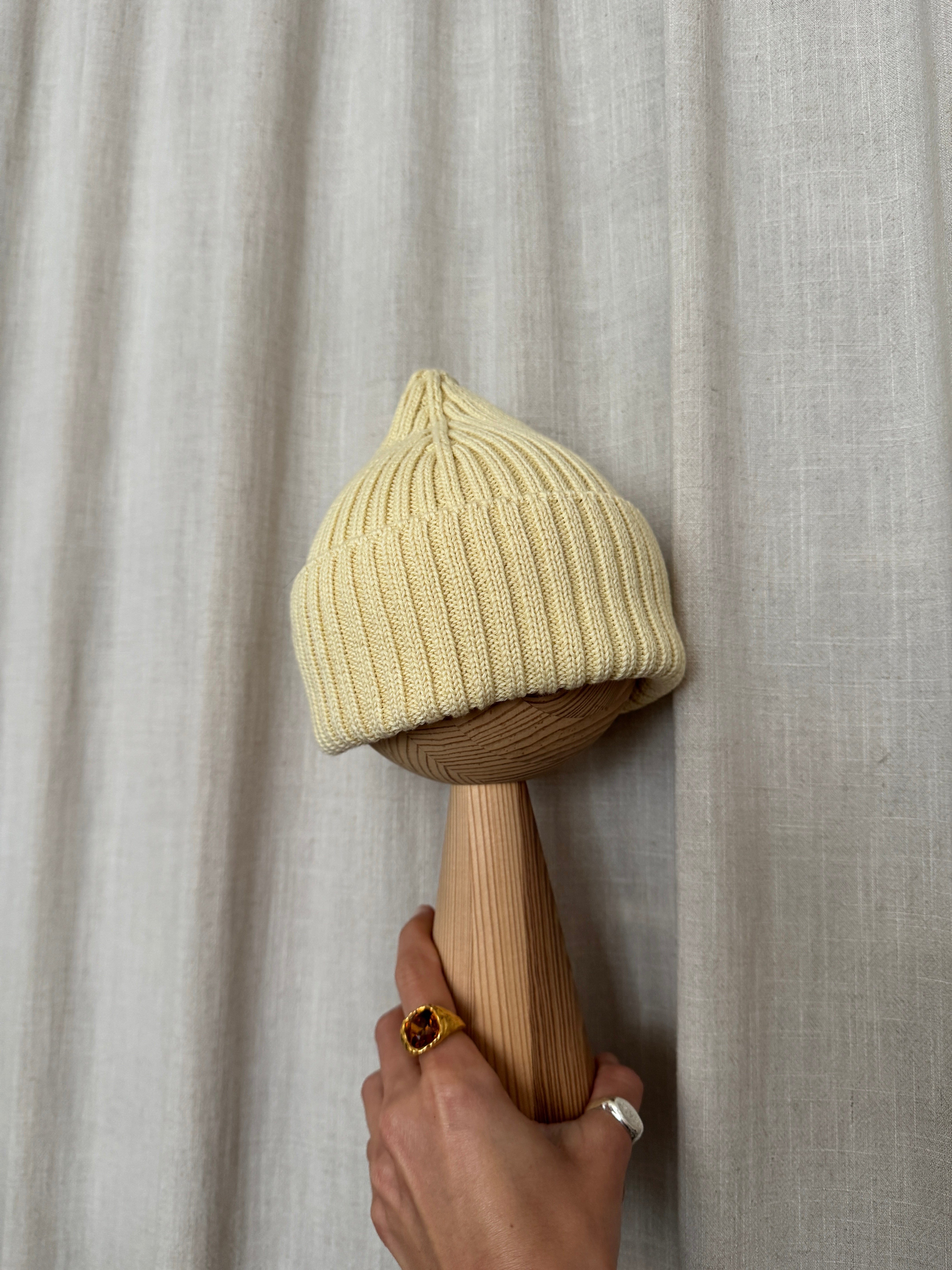 cotton beanie butter