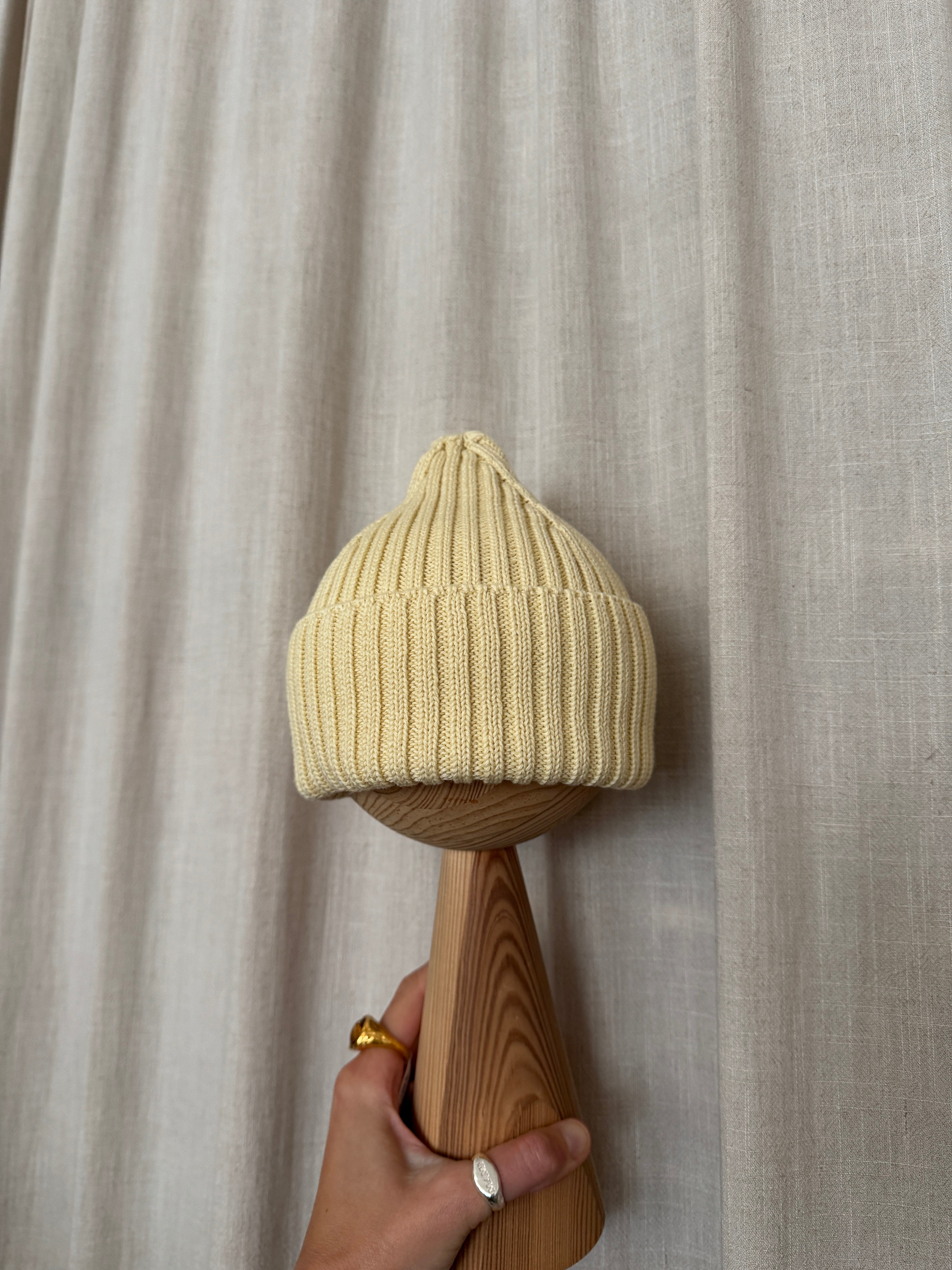 cotton beanie butter