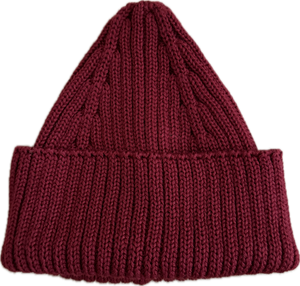 merino beanie bordeaux