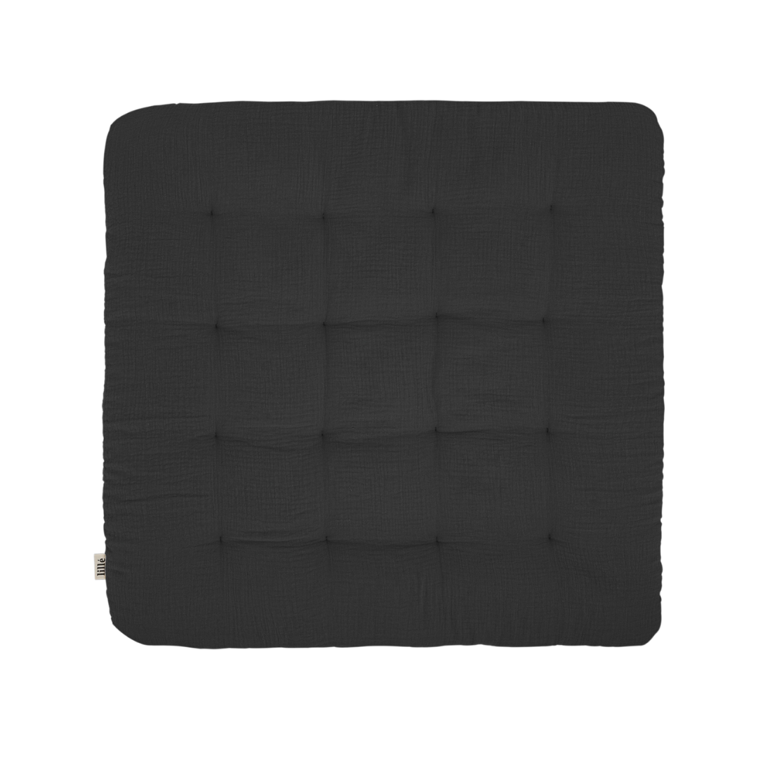baby cone quilted charcoal