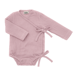 baby body kimono dusty pink