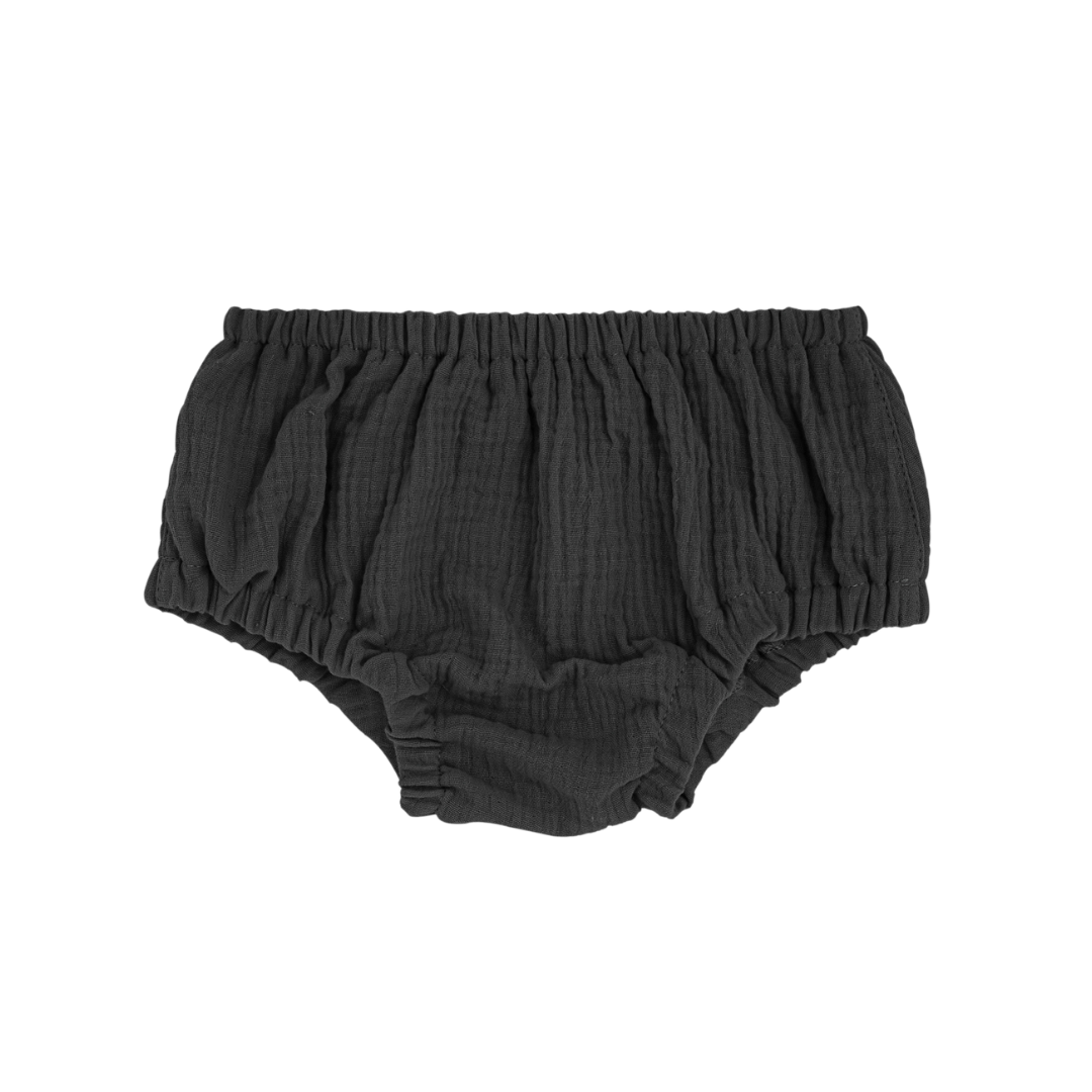 muslin bloomers (thin rubber band) charcoal