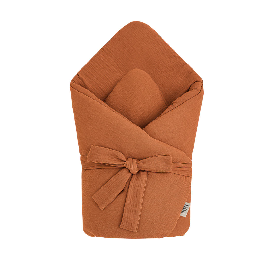 baby cone quilted caramel