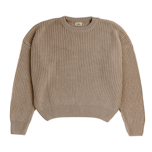 Dark store tan sweater