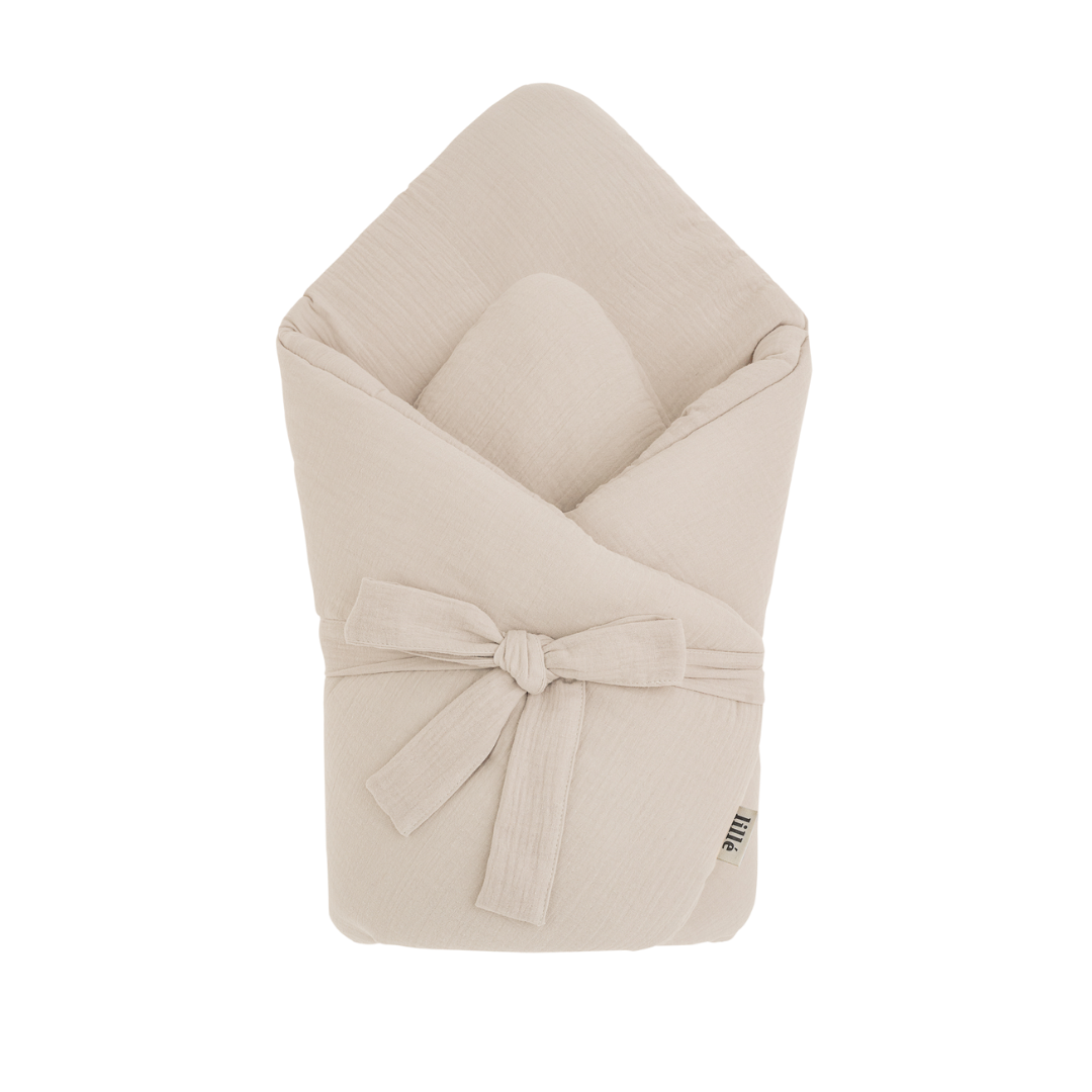 baby cone quilted beige