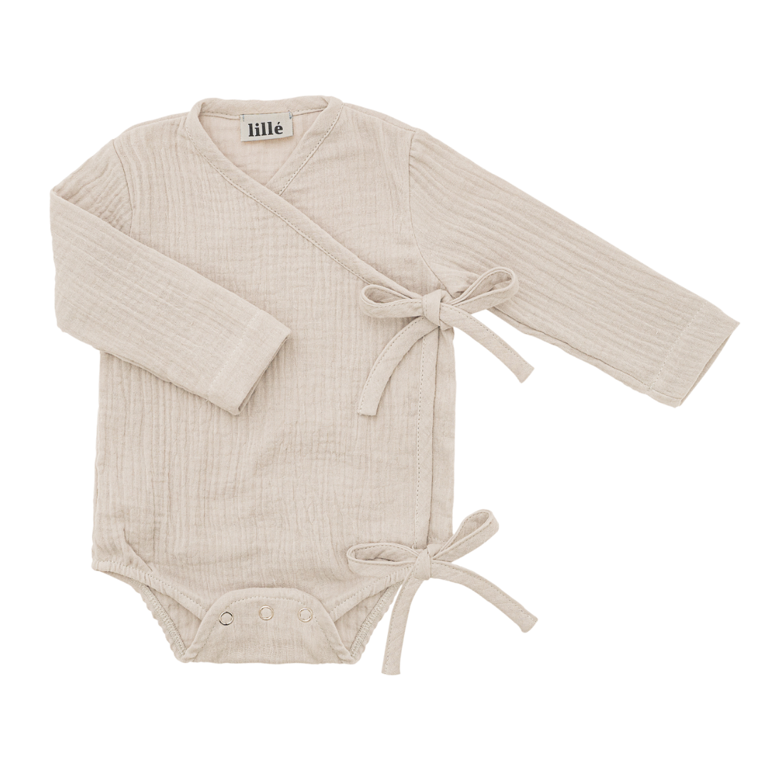 baby body kimono beige