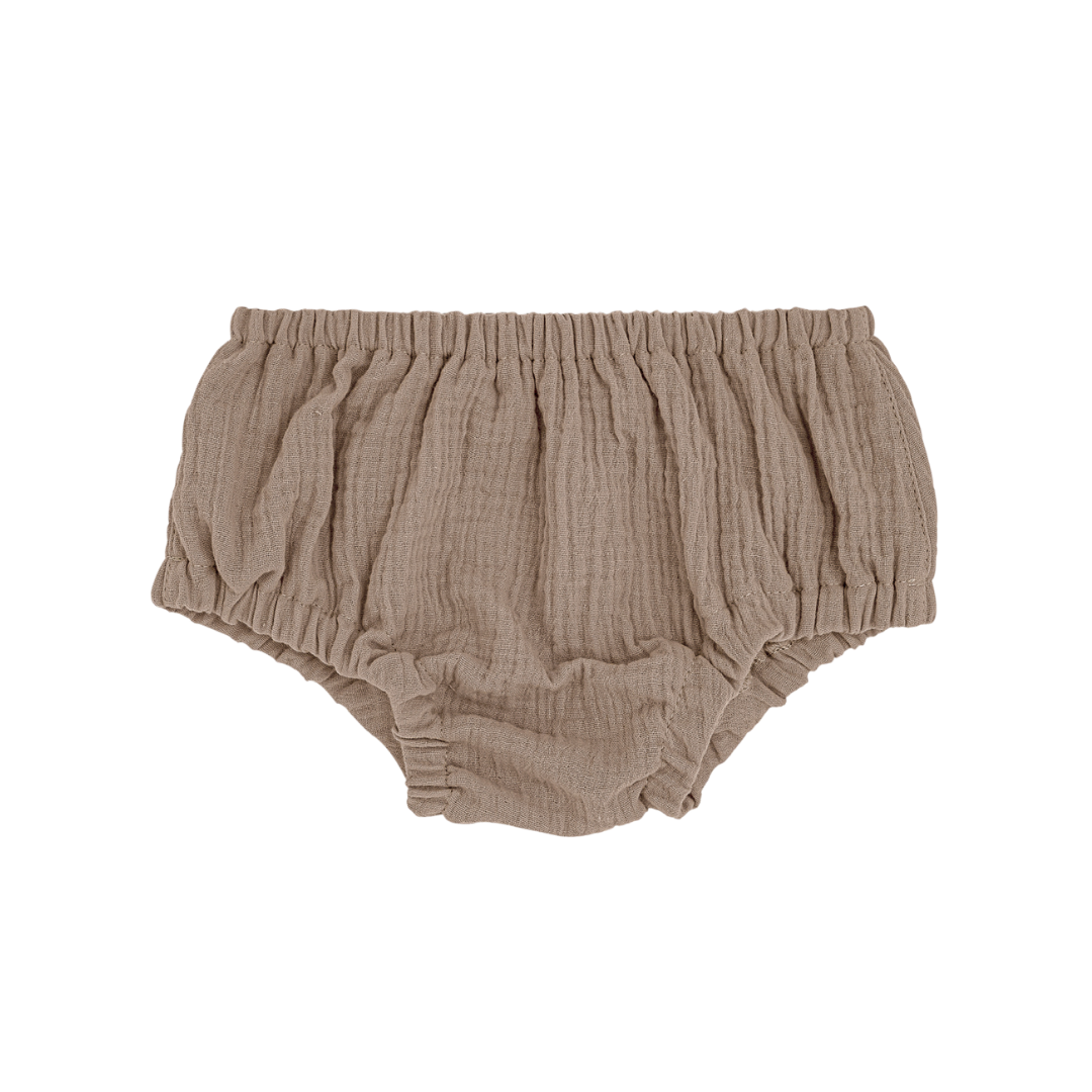 muslin bloomers (thin rubber band) cappuccino