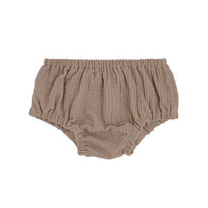 muslin bloomers (thin rubber band) cappuccino