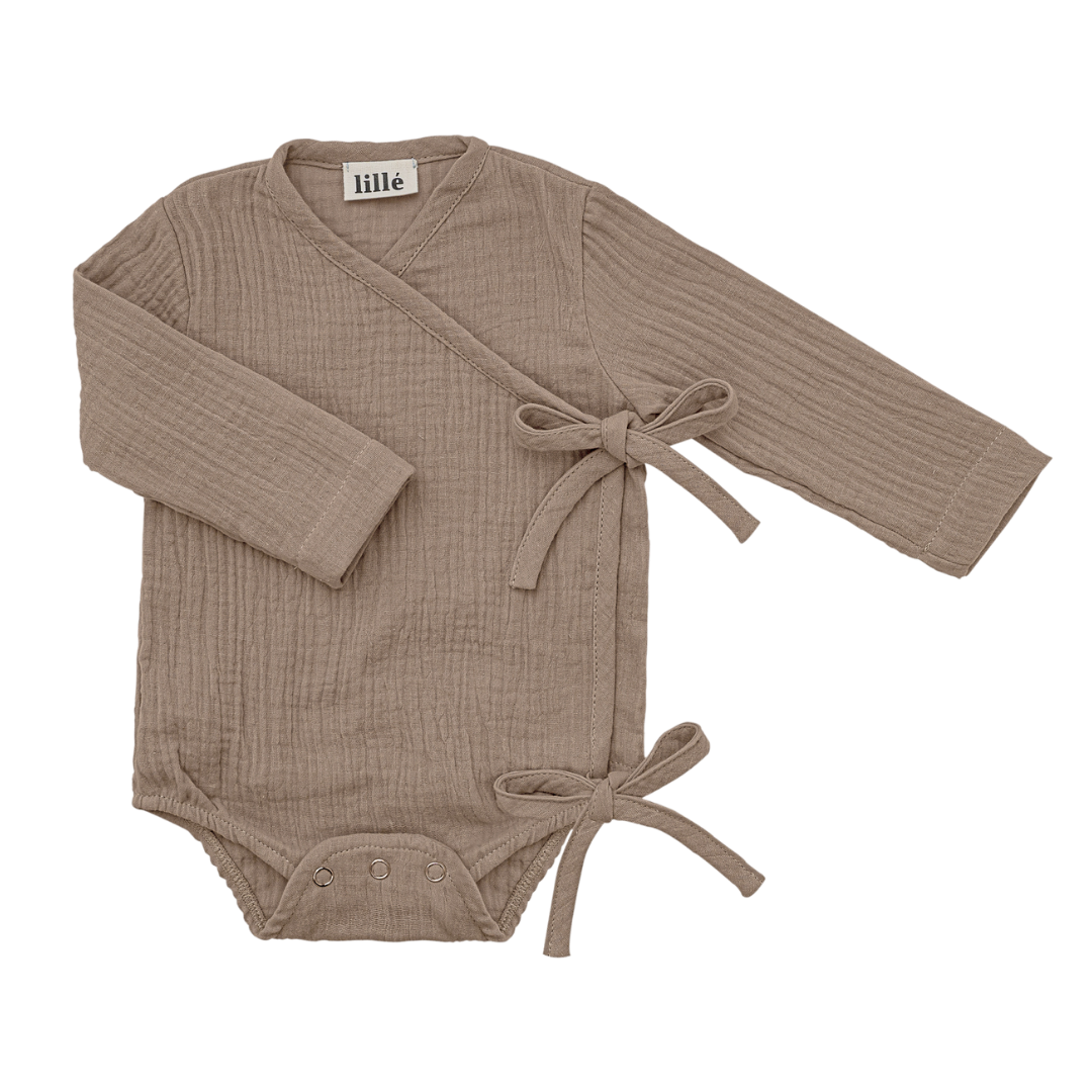 baby body kimono cappuccino