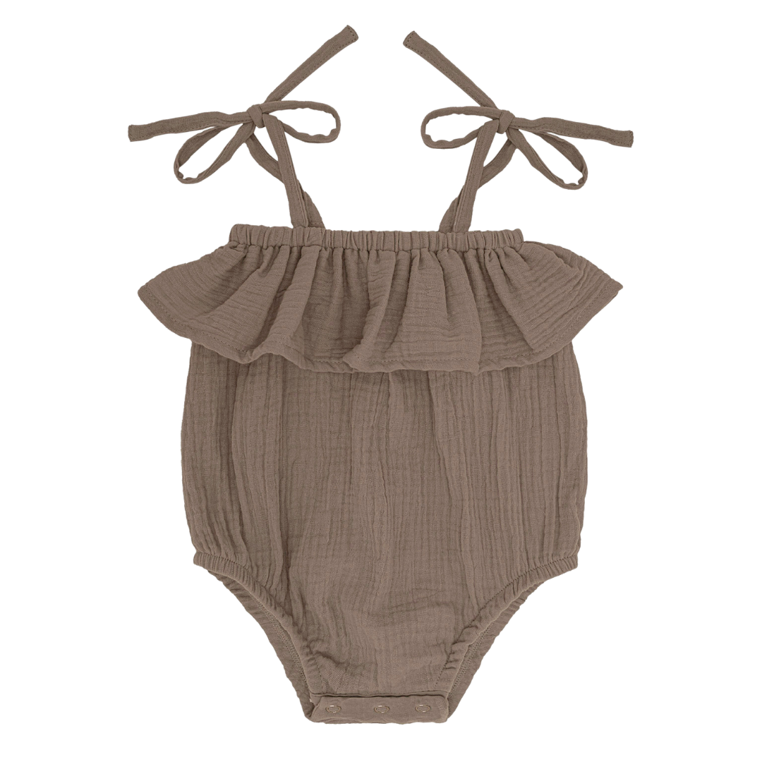 muslin romper Gaja cappuccino