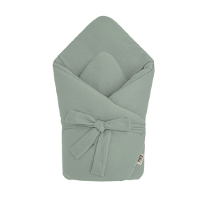 baby cone quilted sage