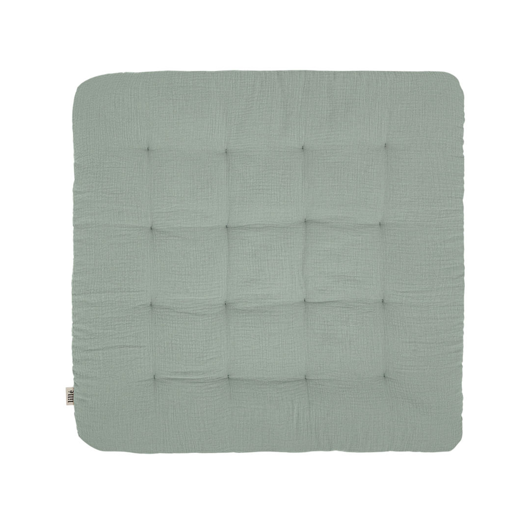 baby cone quilted sage