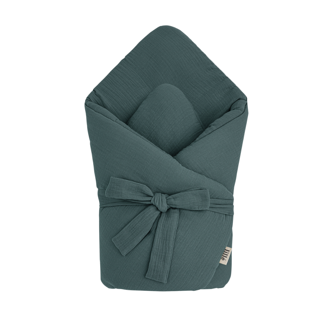 baby cone quilted perfect green