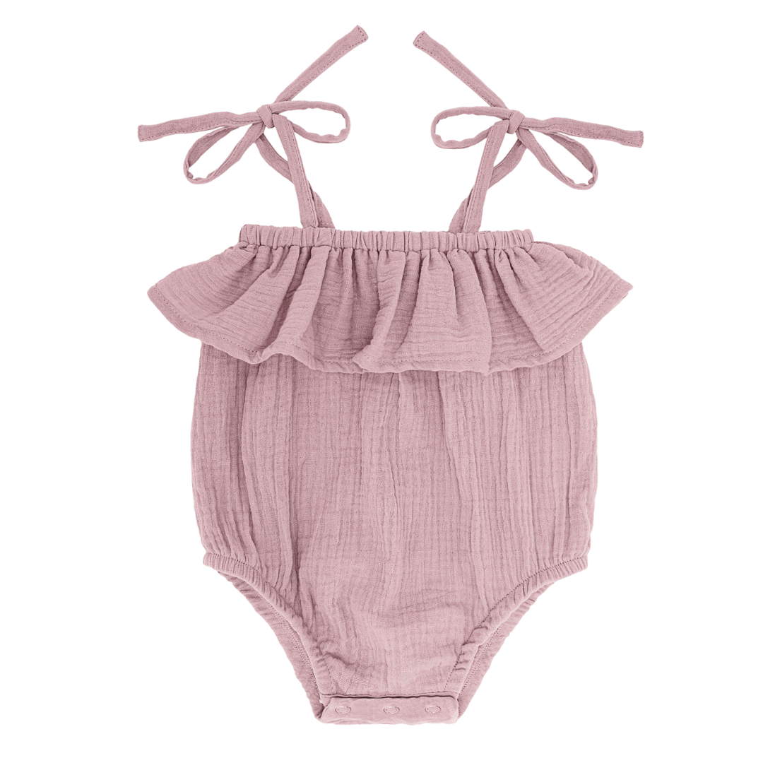 muslin romper Gaja dusty pink