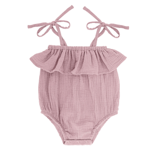 muslin romper Gaja dusty pink