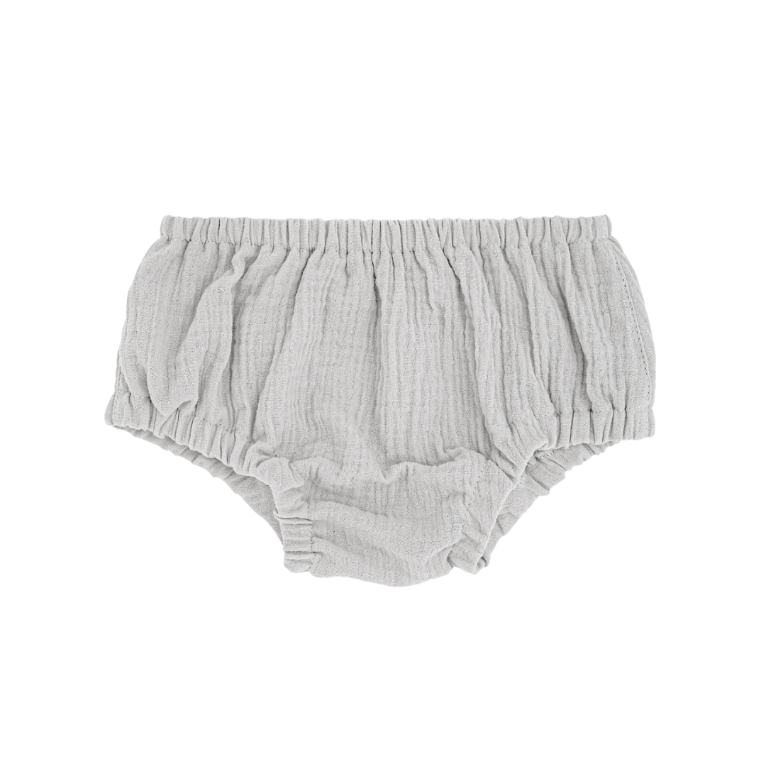 muslin bloomers (thin rubber band) clear grey