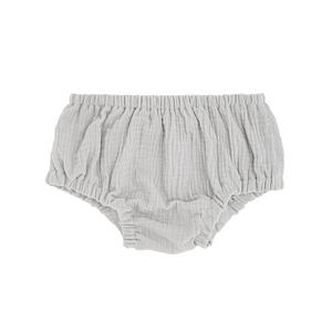 muslin bloomers (thin rubber band) clear grey