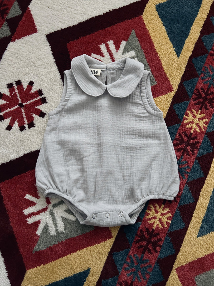 muslin tank body with collar – lille official