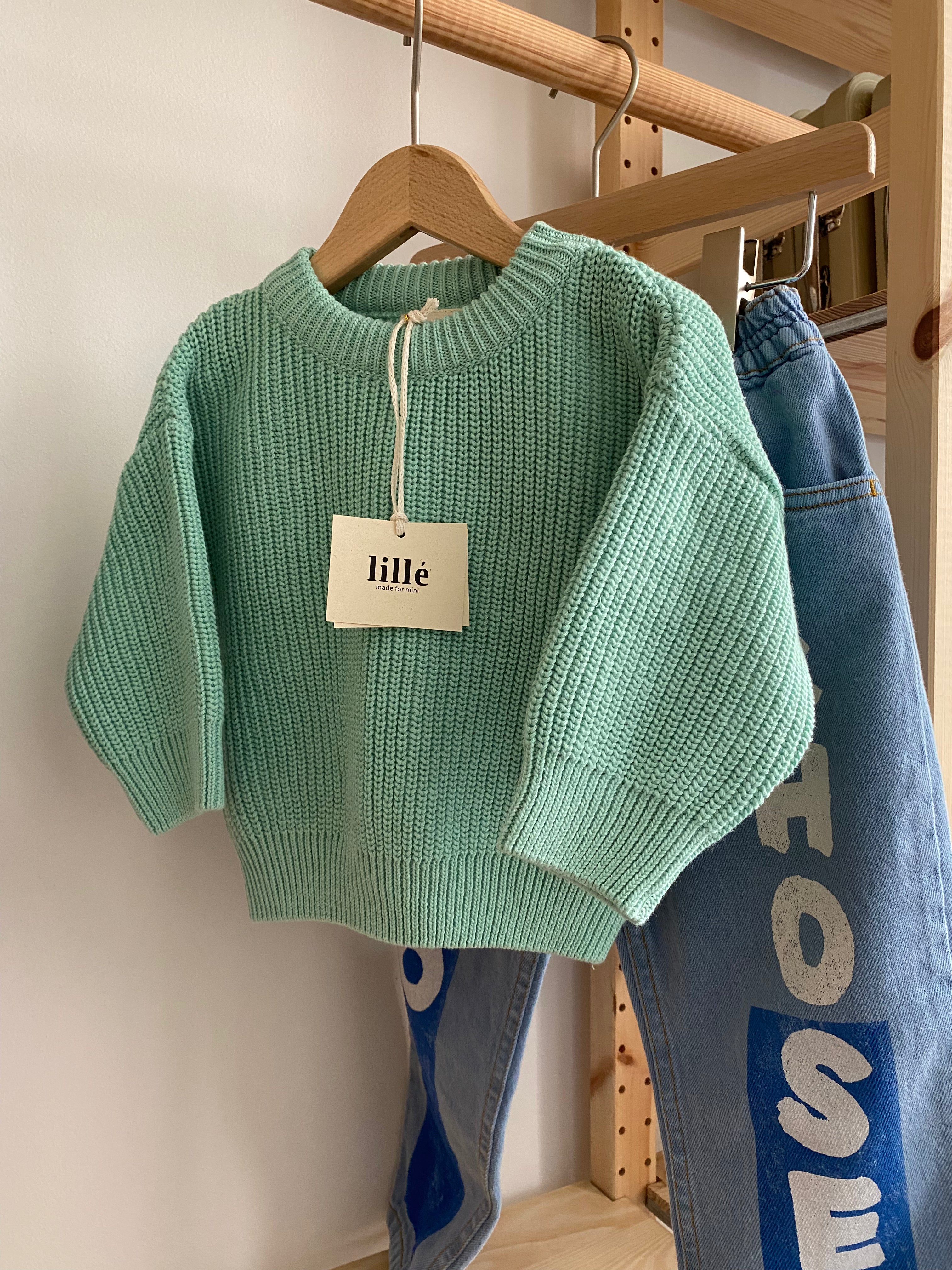 Jade sales green sweater